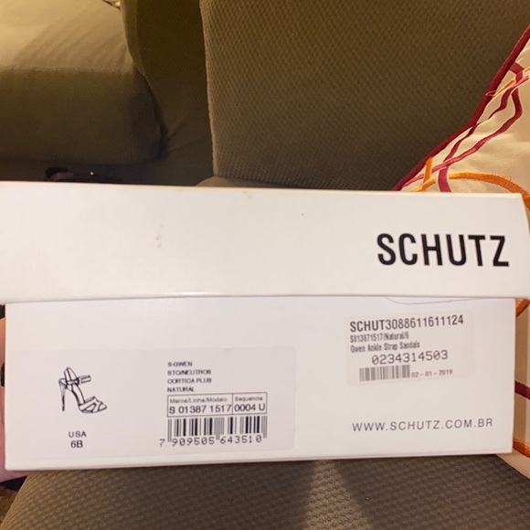 SCHUTZ Gwen Ankle Strap Sandals - Picture 4 of 5